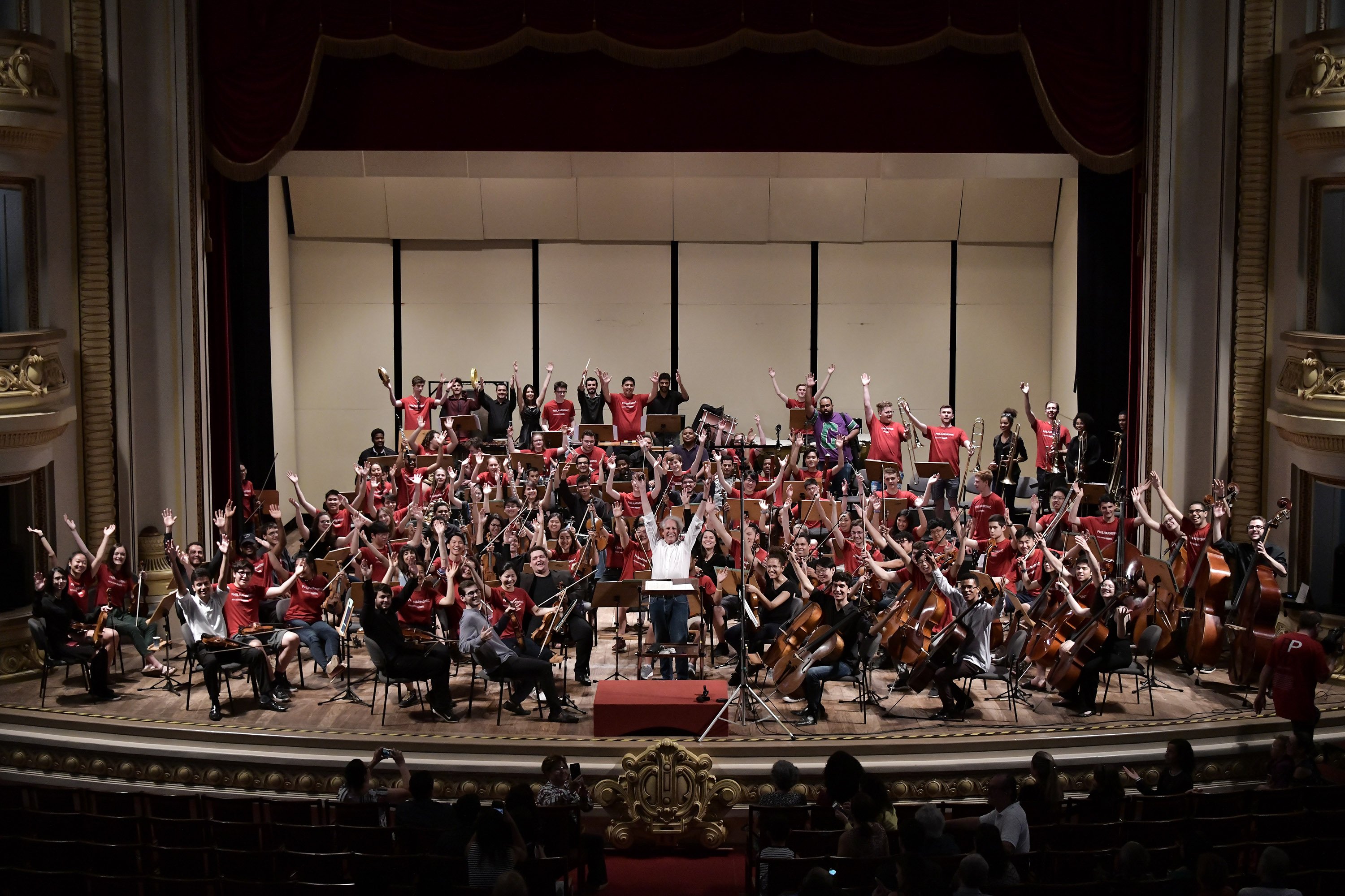 "How fascinating!" The BPYO with local musicians