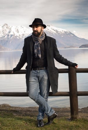 Alessandro Deljavan at Lake Como