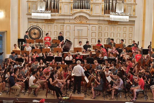 FY19 BPYO Tour - Salzburg Mozarteum Dress Rehearsal (credit - Paul Marotta)
